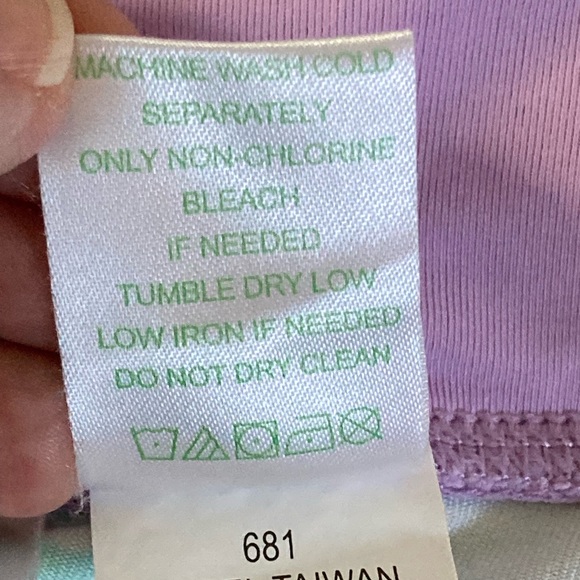 Lilly Pulitzer Luxletic Legging Pant Athleisure Yoga Sport Floral Pastel Small - Picture 6 of 9